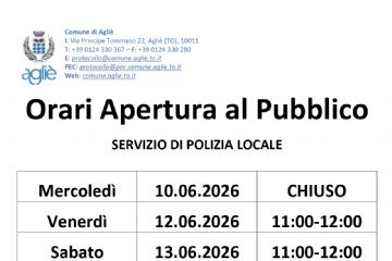 Orario Polizia Locale